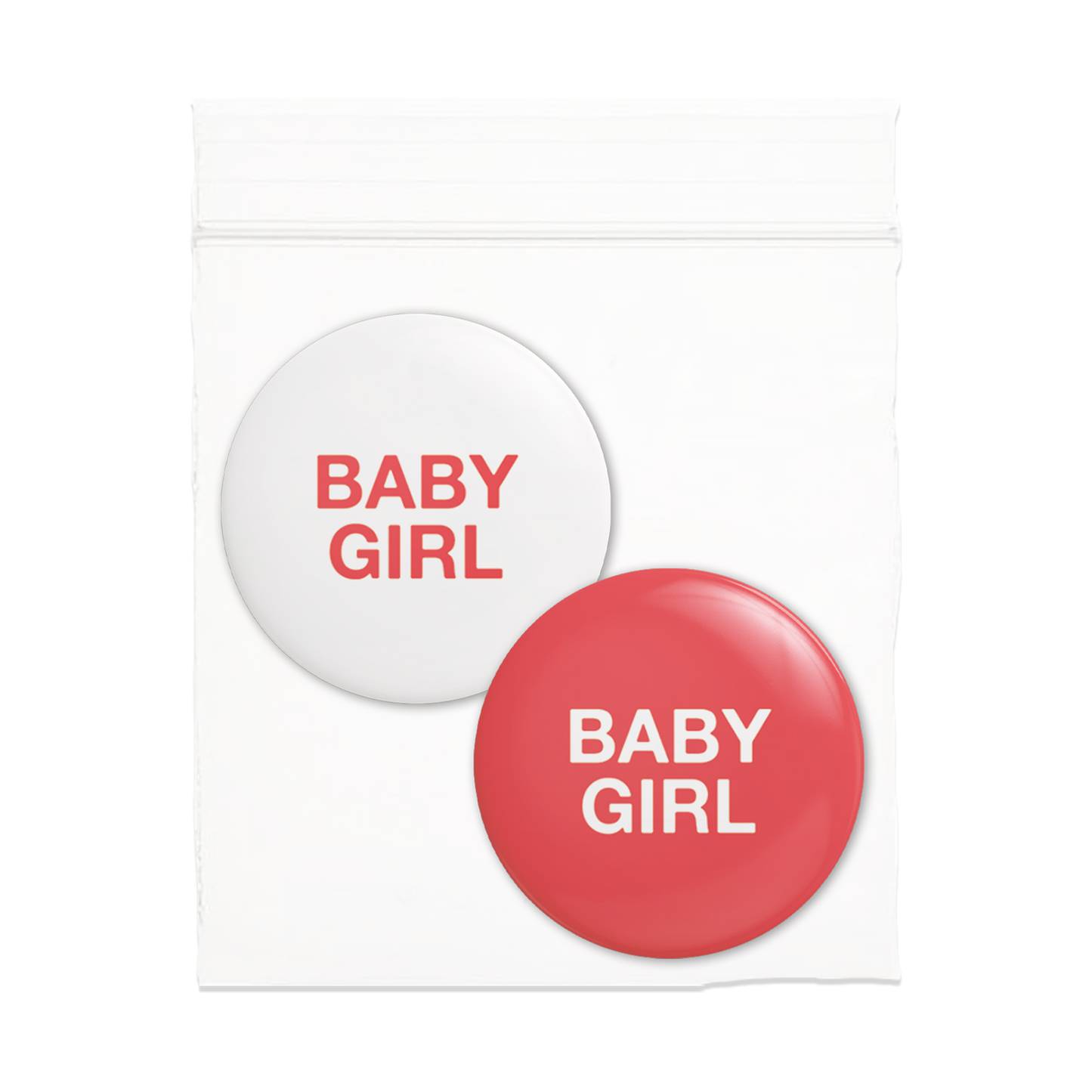 Baby Girl Button Set
