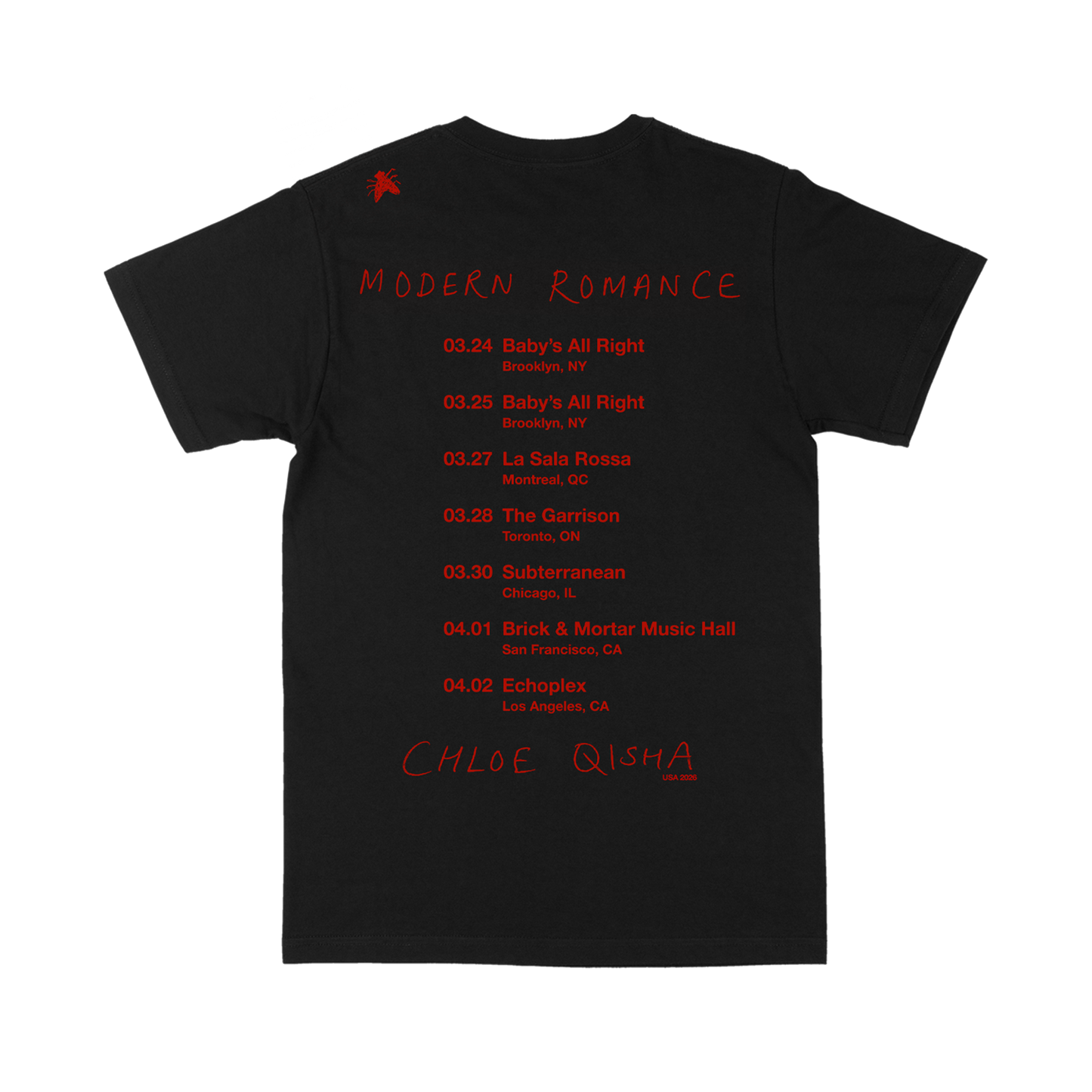 Modern Romance Tour Tee